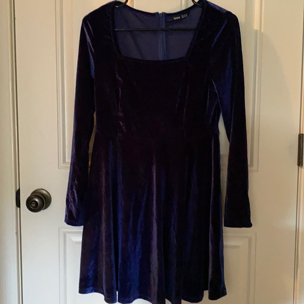 Royal blue dress